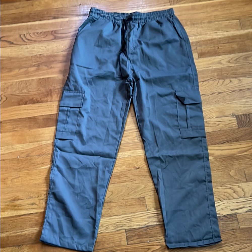 Men's Gray Cargo Pants